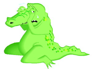 crocodile crying